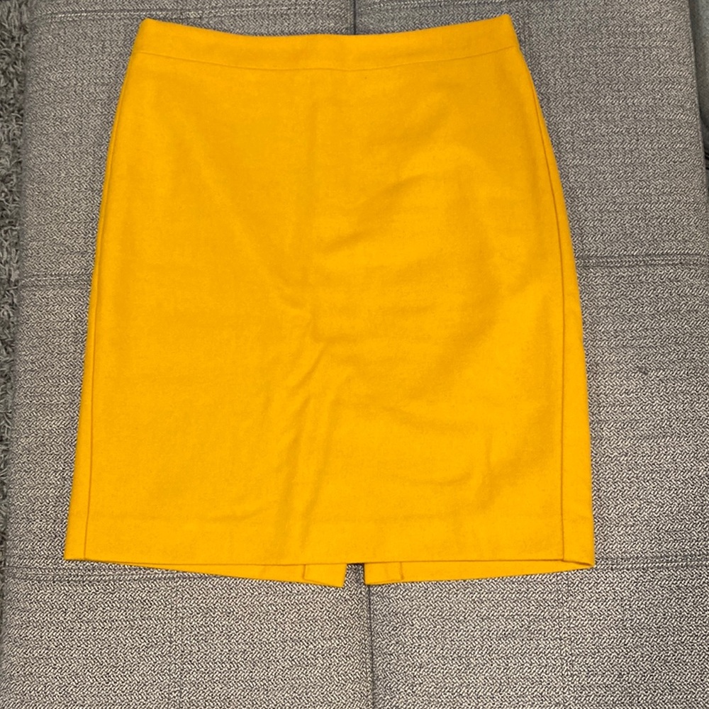 J. Crew Wool Pencil Skirt